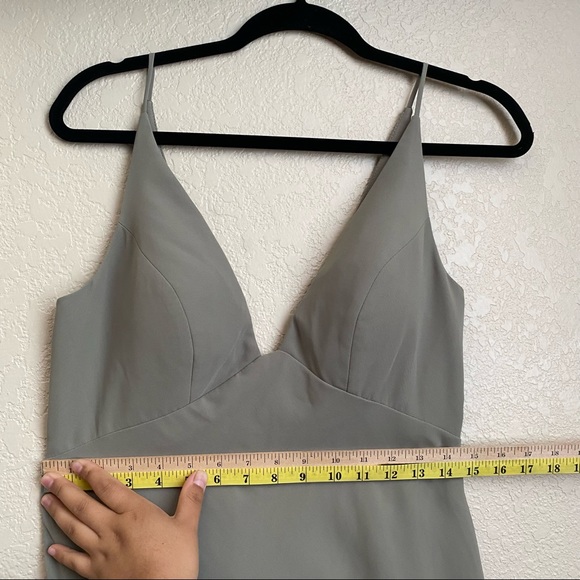 Jenny Yoo Bridesmaid Dress Size 6 Moss/Green - Picture 11 of 16
